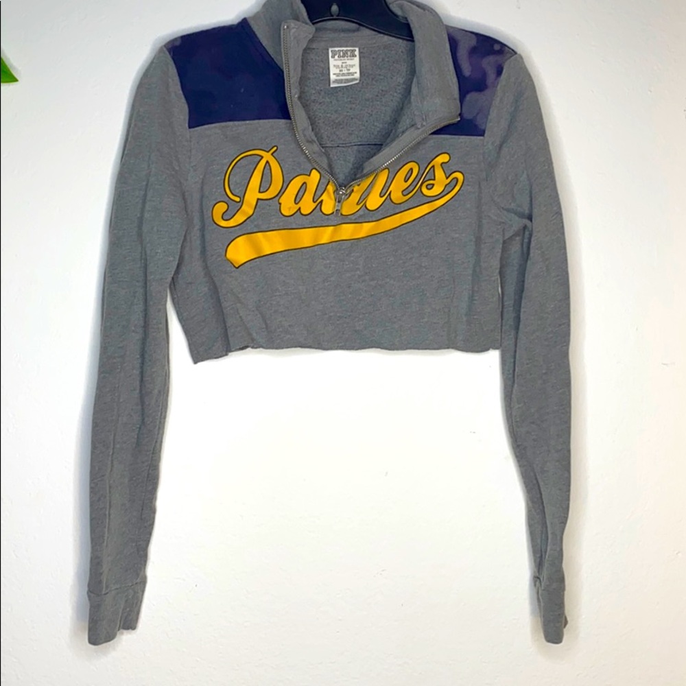 Padres crop top sweater